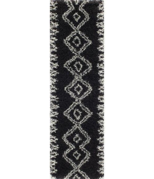 Momeni Maya Area Rug MAY-1 Black 9'3 X 12'6