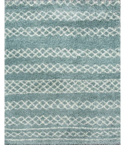 Momeni Maya May-3 Blue Area Rug 2 ft. 3 in. X 7 ft. 6 in. Runner