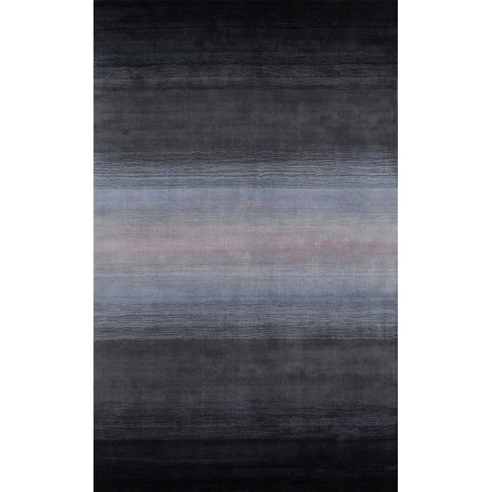 Momeni Metro Area Rug MT-12 Midnight Black 2'3 X 8' Runner