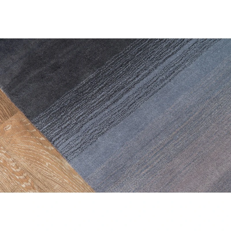 Momeni Metro Area Rug MT-12 Midnight Black 2'3 X 8' Runner