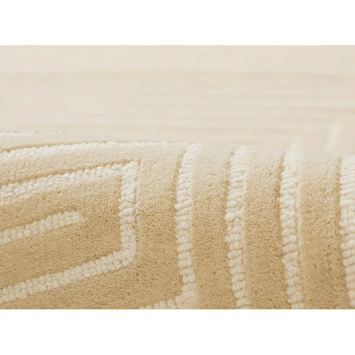 Momeni Simba SIM-3 Beige 2 ft. X 3 ft. Rectangle Rug