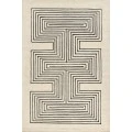 Momeni Simba SIM-3 White 9 ft. X 12 ft. Rectangle Rug