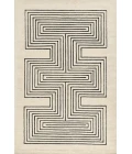 Momeni Simba SIM-3 White 3 ft. 6 in. X 5 ft. 6 in. Rectangle Rug