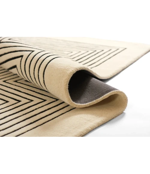 Momeni Simba SIM-3 White 3 ft. 6 in. X 5 ft. 6 in. Rectangle Rug