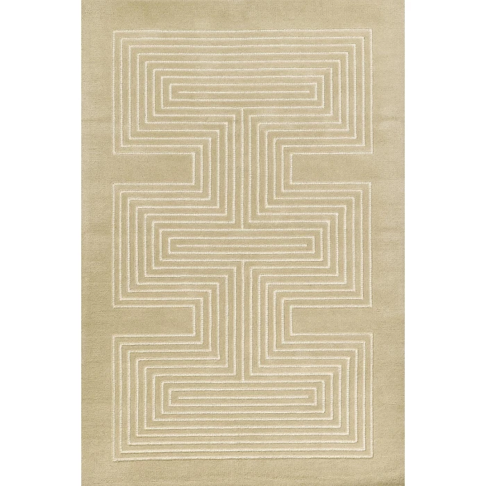 Momeni Simba SIM-3 Beige 2 ft. X 3 ft. Rectangle Rug