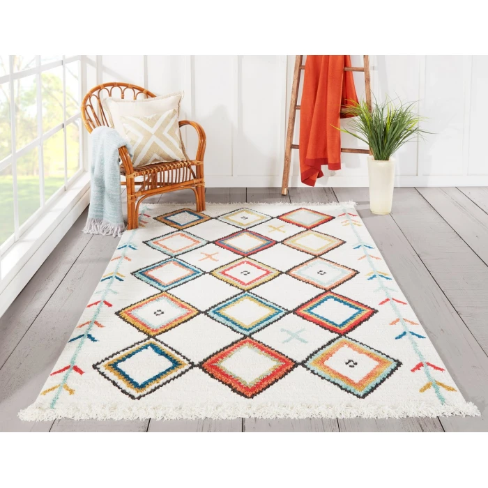 Momeni Monaco Multicolored MOA-5 9ft.10in. X 12ft.10in. Rect. Rug