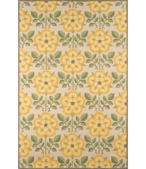 Momeni Newport Area Rug NP-07 Yellow 3'9 X 5'9