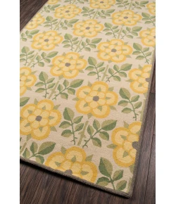 Momeni Newport Np-07 Yellow Area Rug 9 ft. X 12 ft. Rectangle