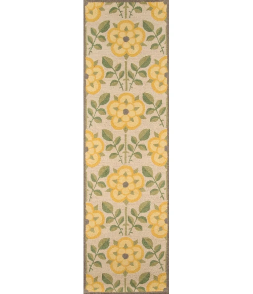 Momeni Newport Area Rug NP-07 Yellow 3'9 X 5'9