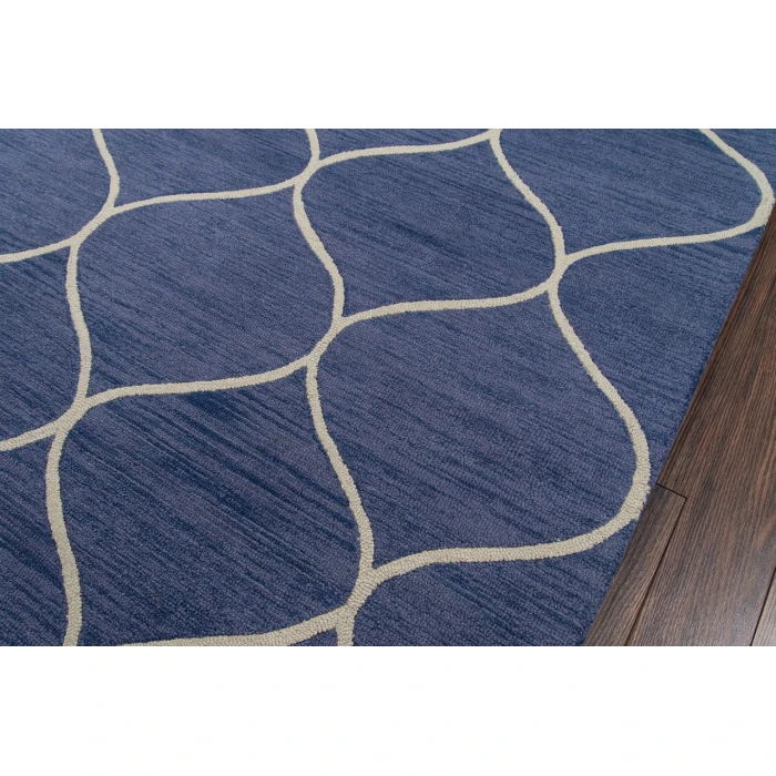 Momeni Newport Area Rug NP-10 Blue 2'3 X 8' Runner