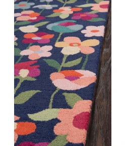 Momeni Newport Np-14 Navy Area Rug 9 ft. X 12 ft. Rectangle