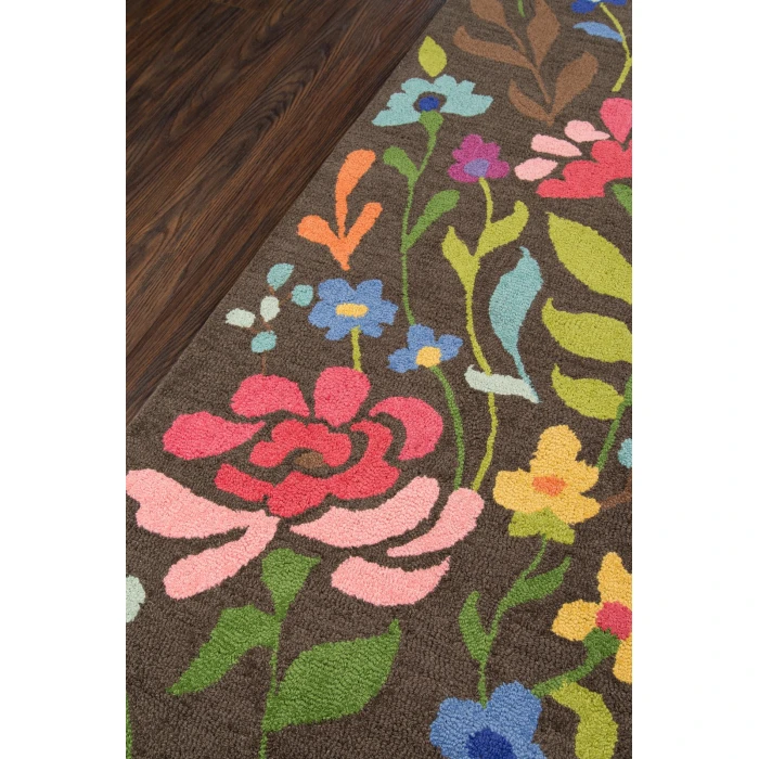 Momeni Newport Area Rug NP-15 Brown 5' X 8'