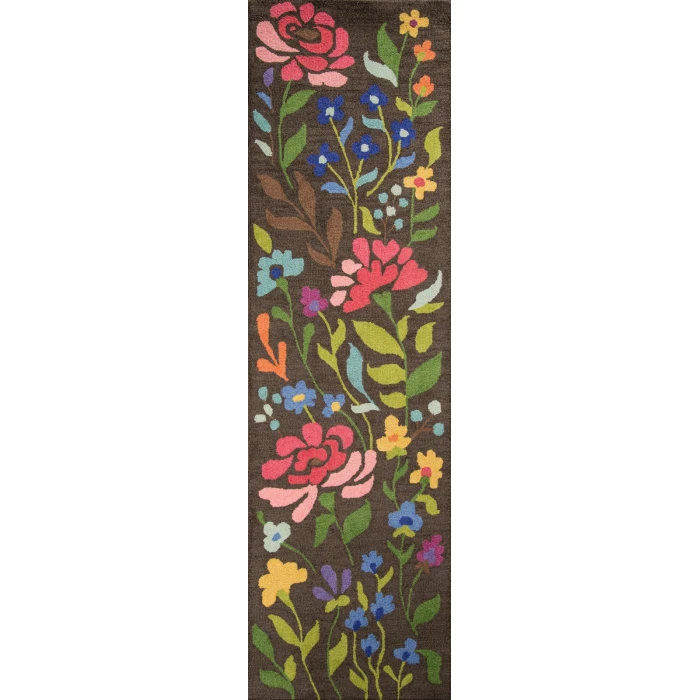 Momeni Newport Area Rug NP-15 Brown 5' X 8'