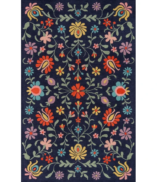 Momeni Newport Area Rug NP-20 Navy 5' X 8'