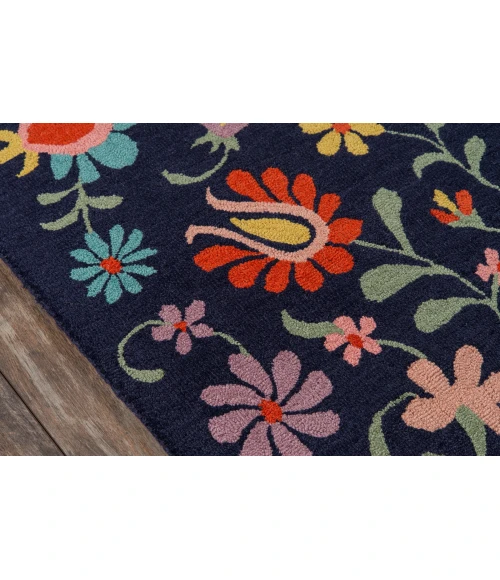 Momeni Newport Area Rug NP-20 Navy 5' X 8'