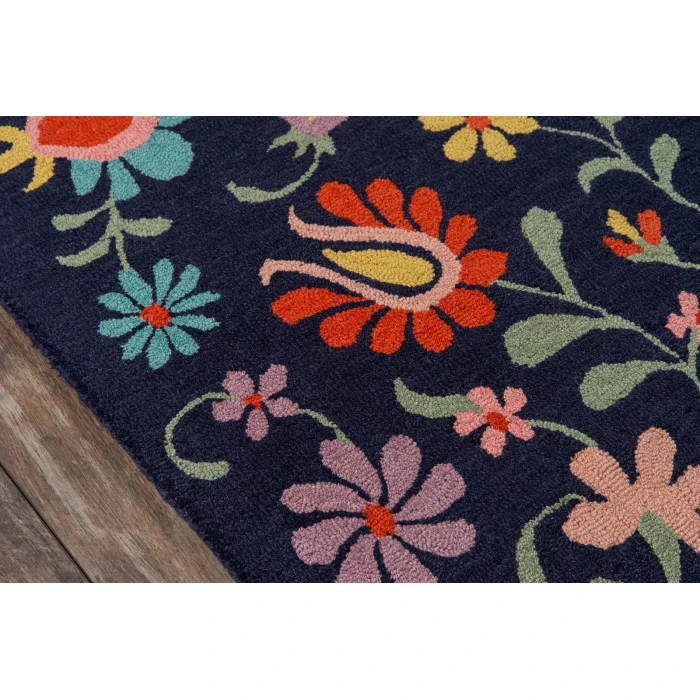 Momeni Newport Area Rug NP-20 Navy 5' X 8'