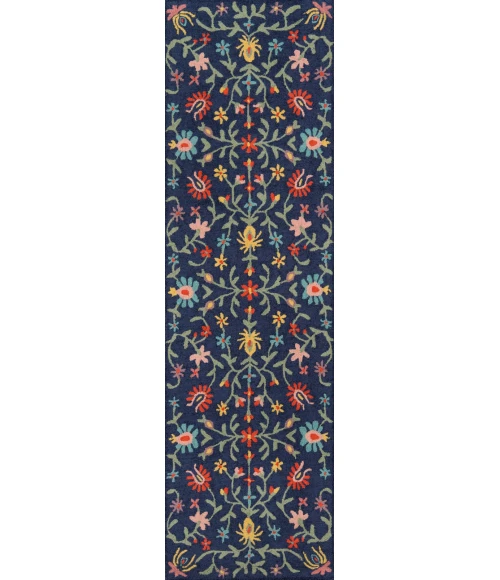 Momeni Newport Area Rug NP-20 Navy 5' X 8'