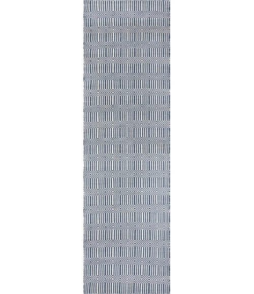 Momeni Newton Area Rug NWT-1 Holden Navy 2'3 X 8' Runner