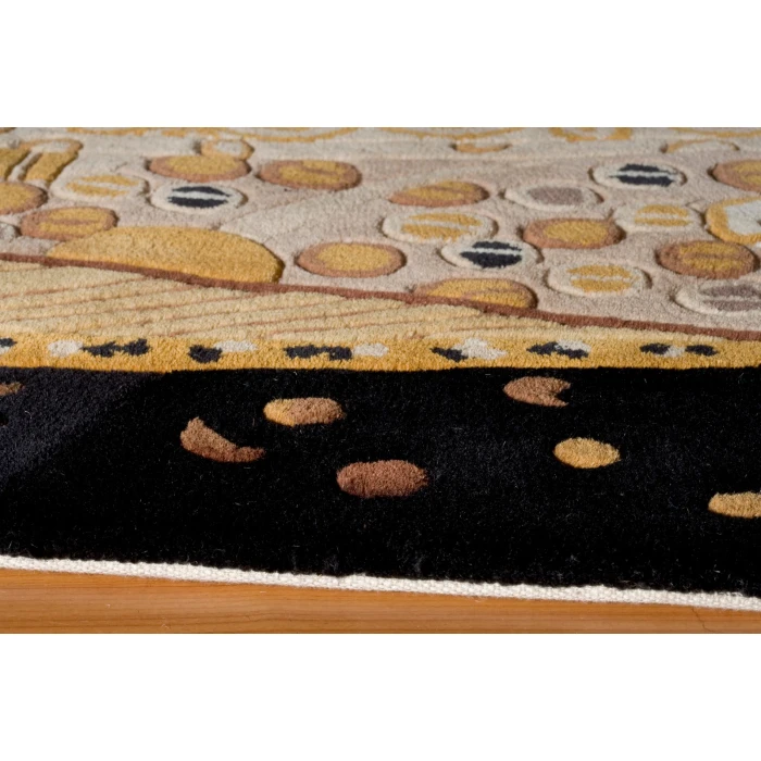 Momeni New Wave Area Rug NW-01 Black 5'3 X 8'