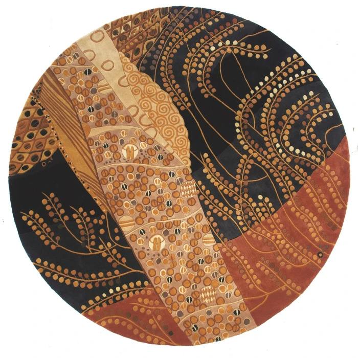 Momeni New Wave Area Rug NW-01 Black 5'3 X 8'