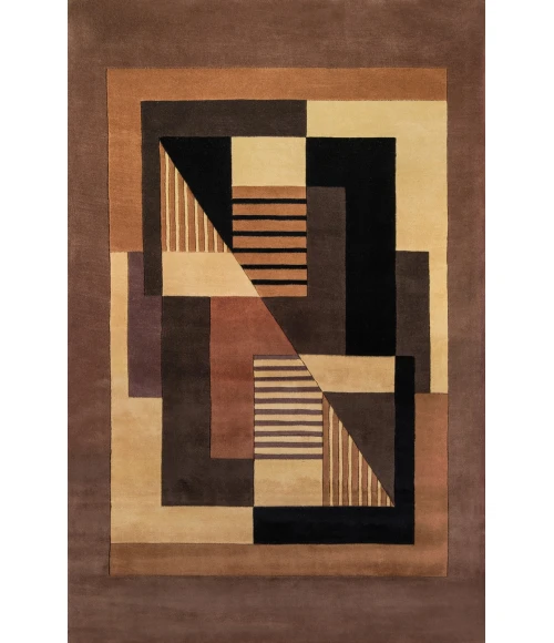 Momeni New Wave Gold NW-06 7 ft. 6 in. X 9 ft. 6 in. Rect. Rug