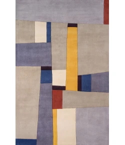 Momeni New Wave Nw-23 Grey Area Rug 8 ft. X 11 ft. Rectangle