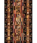 Momeni New Wave Area Rug NW-33 Black 5'9 X 5'9 Round