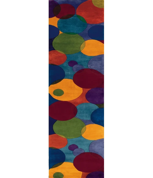 Momeni New Wave Area Rug NW-37 Multi 2'6 X 8' Runner