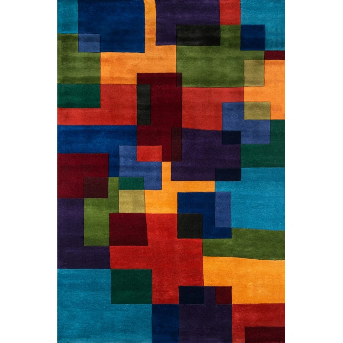 Momeni New Wave Area Rug NW-49 Multi 2'6 X 8' Runner