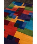 Momeni New Wave Area Rug NW-49 Multi 5'9 X 5'9 Round