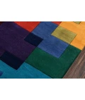 Momeni New Wave Area Rug NW-49 Multi 5'9 X 5'9 Round