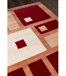 Momeni New Wave Nw-50 Red Area Rug 2 ft. X 3 ft. Rectangle