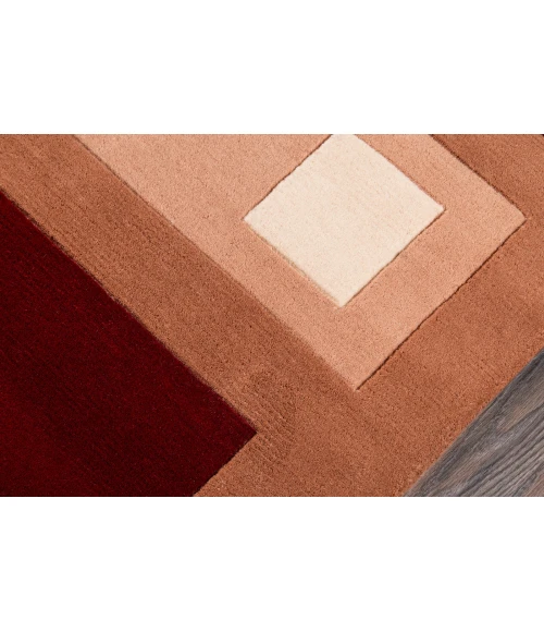 Momeni New Wave Area Rug NW-50 Red 2' X 3'