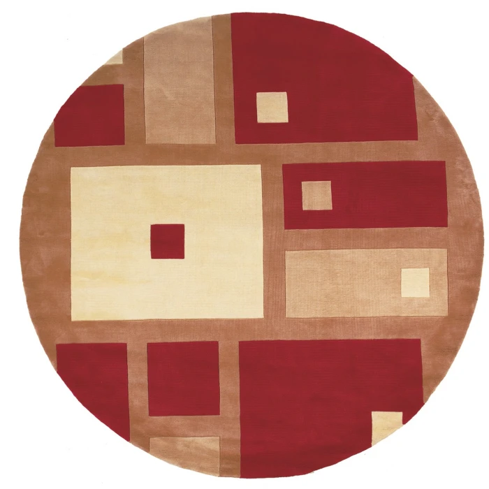 Momeni New Wave Area Rug NW-50 Red 2' X 3'