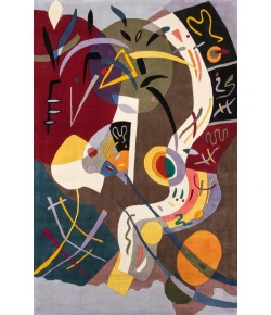 Momeni New Wave Nw-61 Multi Area Rug 5 ft. 9 in. X 5 ft. 9 in. Round