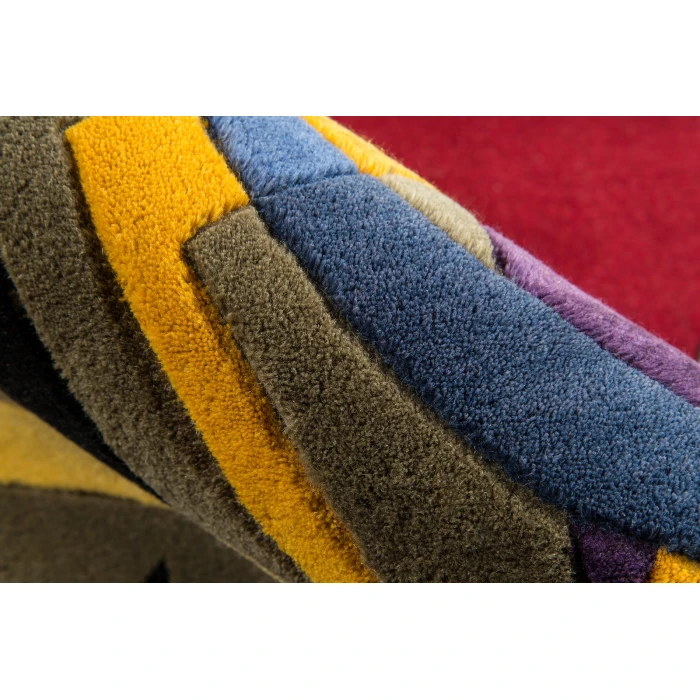 Momeni New Wave Area Rug NW-61 Multi 5'9 X 5'9 Round