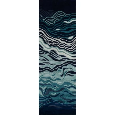 New Wave NW144 NEWWANW144NVY790R Area Rug