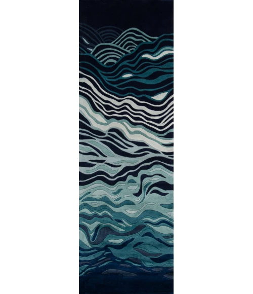 New Wave NW144 NEWWANW144NVY790R Area Rug