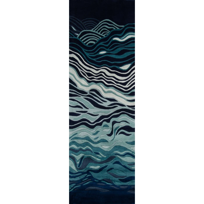 New Wave NW144 NEWWANW144NVY790R Area Rug