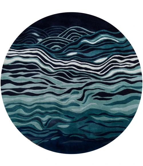 New Wave NW144 NEWWANW144NVY790R Area Rug