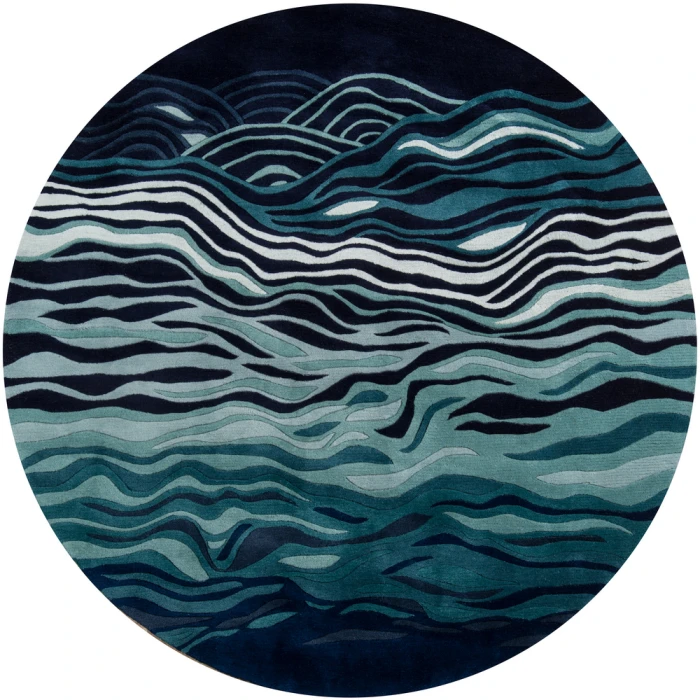 New Wave NW144 NEWWANW144NVY790R Area Rug