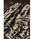 Momeni New Wave Area Rug NW145 Charcoal 5'9 X 5'9 Round
