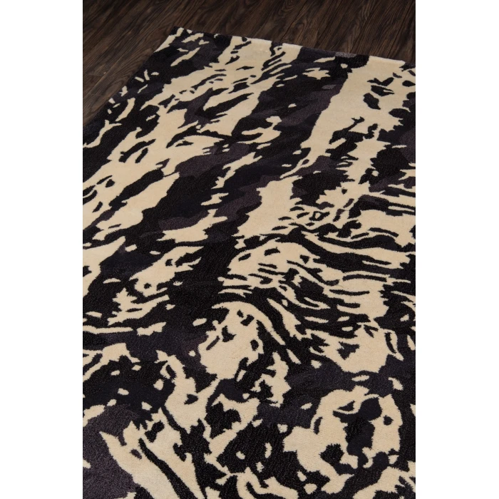 Momeni New Wave Area Rug NW145 Charcoal 3'6 X 5'6