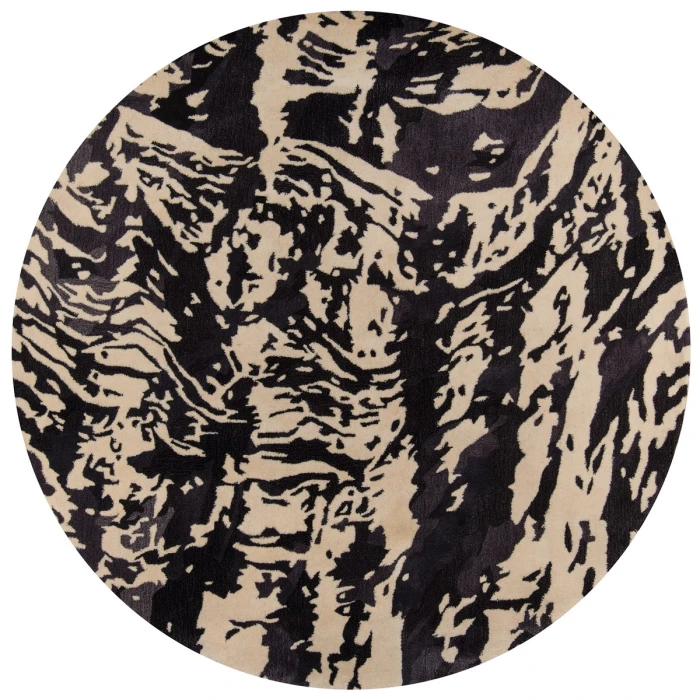 Momeni New Wave Area Rug NW145 Charcoal 3'6 X 5'6