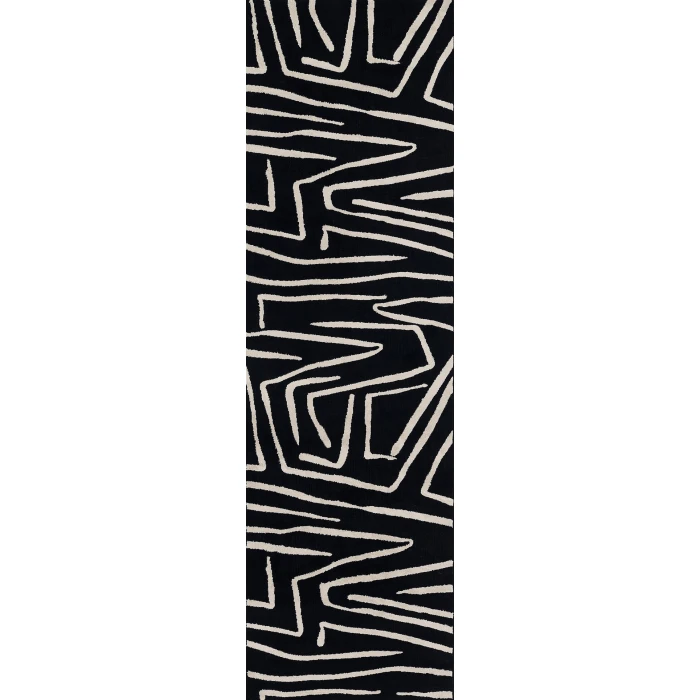 Momeni Noho Black NO-04 6ft.7in. x 9ft.3in. Rect. Rug