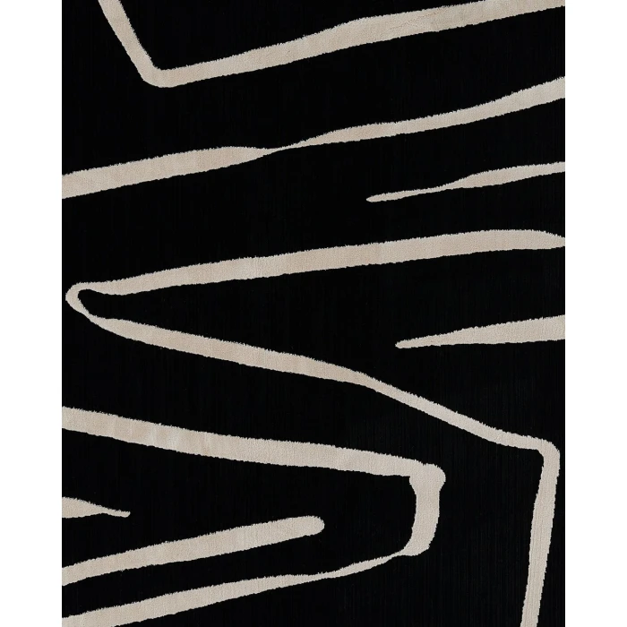 Momeni Noho Black NO-04 6ft.7in. x 9ft.3in. Rect. Rug