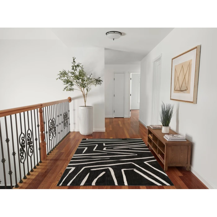 Momeni Noho Area Rug NO-04 Black 9'3 X 12'6