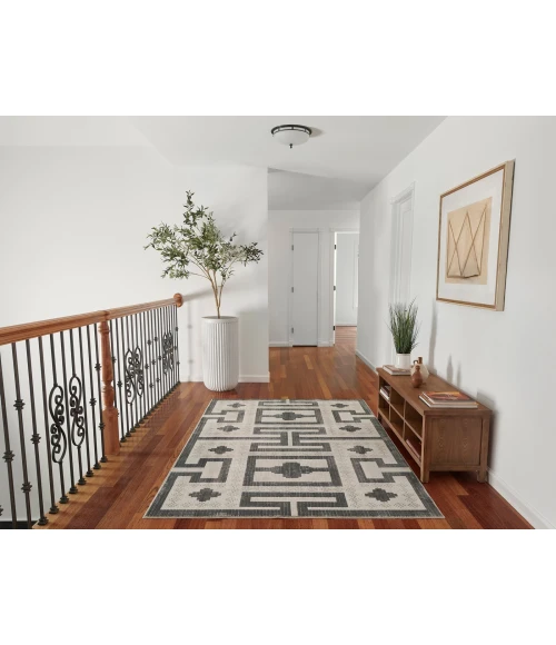 Momeni Noho Area Rug NO-08 Ivory 5'3 X 7'6
