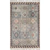 Momeni Nomad Nom-1 Blue Area Rug 8 ft. X 11 ft. Rectangle