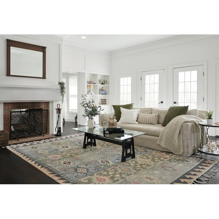 Momeni Nomad Area Rug NOM-1 Blue 8' X 11'